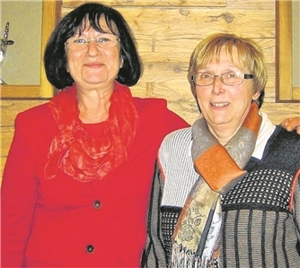 <p><em>Als erfolgreich</em> bewerteten die Sprecherin Marianne Stnner und Barbara Filip (links) die Sitzung. Foto: Gerd Groskurt </p>